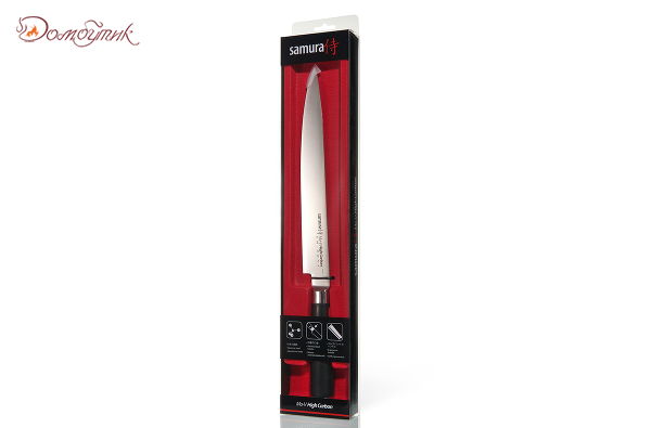 Нож кухонный "Samura Mo-V" для нарезки 230 мм, G-10 - фото 6