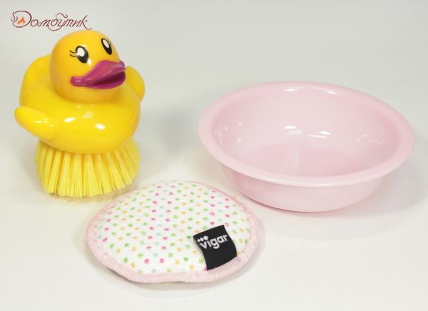 Набор для мытья посуды "Ducks" (3 предмета) - фото 2