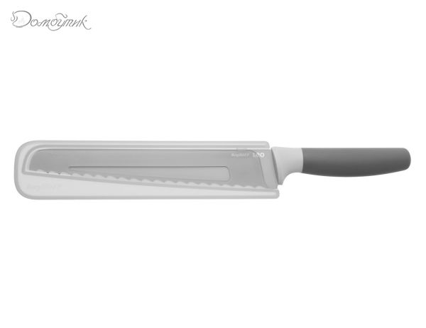 Нож для хлеба 23 см (серый) - фото 2