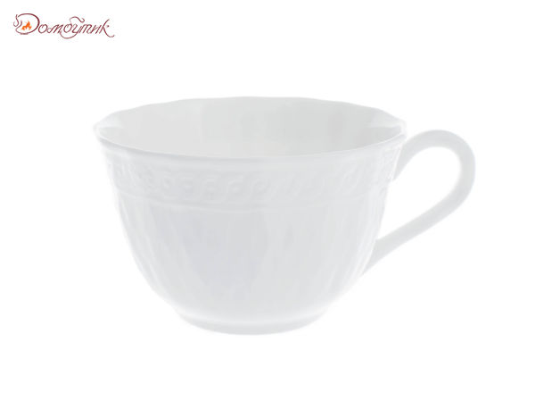 Чашка чайная с блюдцем "Шер Бланк" 215 мл - фото 4