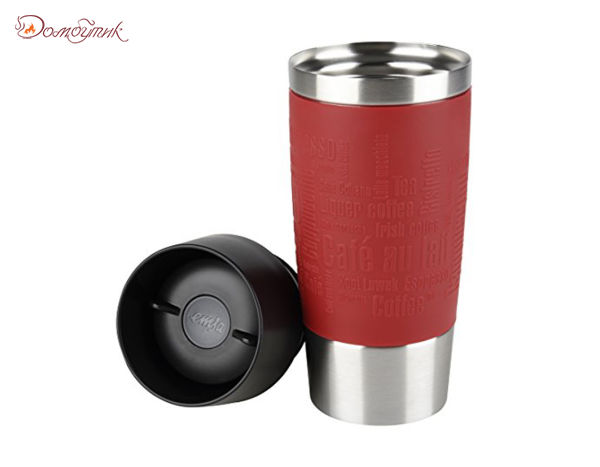 Термокружка TRAVEL MUG, 0,36л ,красная - фото 6