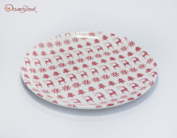 Десертная тарелка "Рождественский Джемпер" 20 см - фото 2