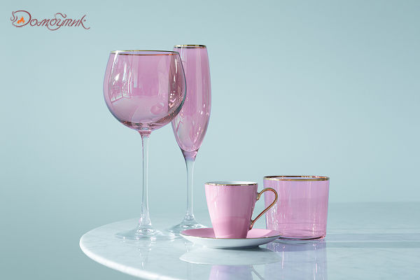 Набор из 2 стаканов Sorbet 310 мл розовый - фото 2
