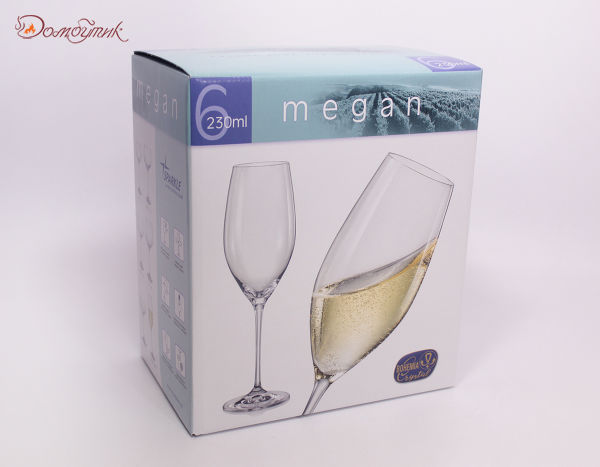 Меган бокал д/шампанского 230 мл.(6шт) - фото 8