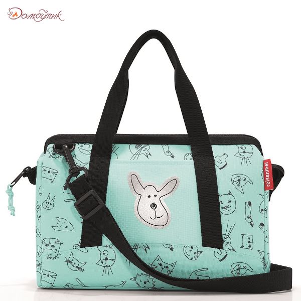Сумка детская Allrounder XS cats and dogs mint - фото 2