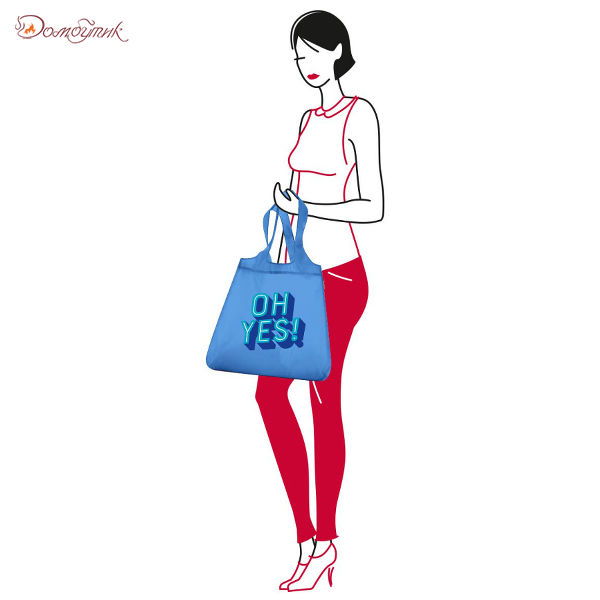 Сумка складная Mini maxi shopper oh yes - фото 4