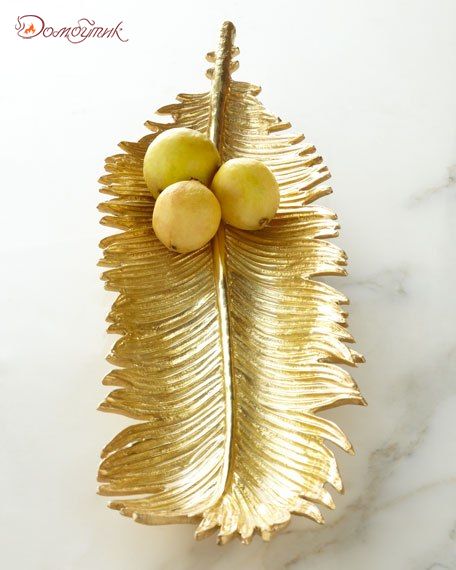 Чаша-лист для хлеба "Лист пальмы саго", Michael Aram - фото 2