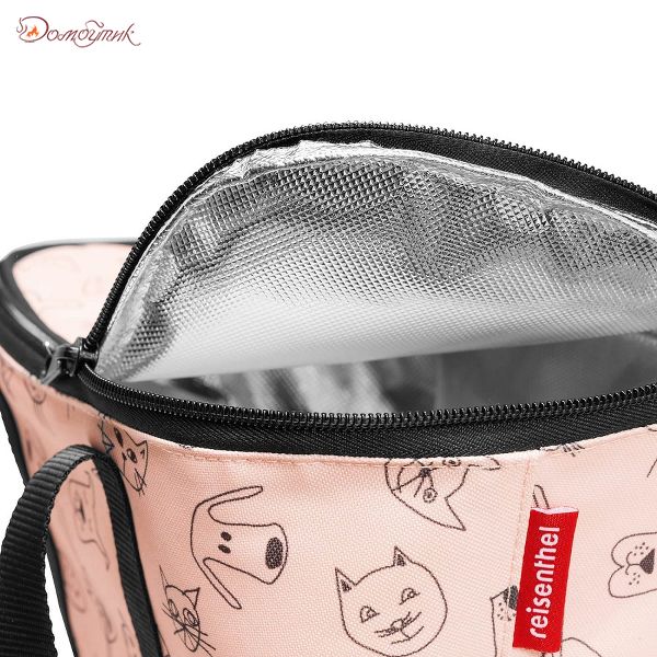 Термосумка детская Coolerbag XS cats and dogs rose - фото 4