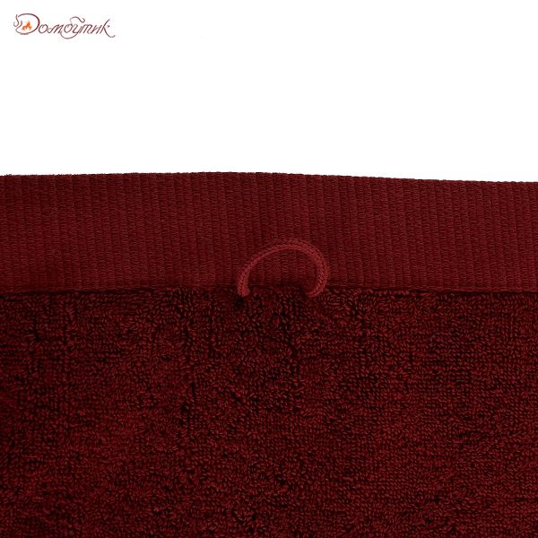 Полотенце банное бордового цвета Essential, 90х150 см, Tkano - фото 8