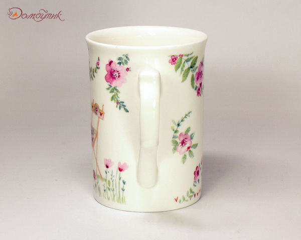 Кружка "Чай и цветы" 280 мл, Just mugs. В ассортименте - фото 2