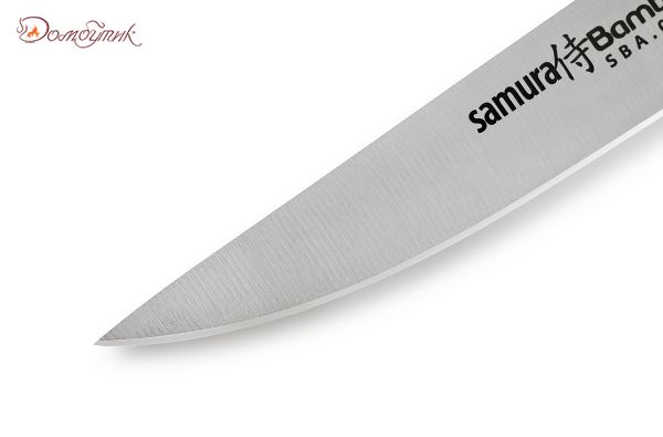 Нож кухонный "Samura Bamboo" для стейка 110 мм, AUS-8  - фото 4