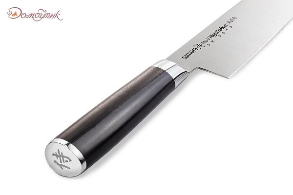 Нож кухонный "Samura Mo-V" накири 167 мм, G-10 - фото 3