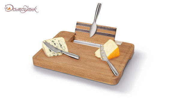 Набор для сыра 34х25см (доска и 3 ножа),Boska - фото 6