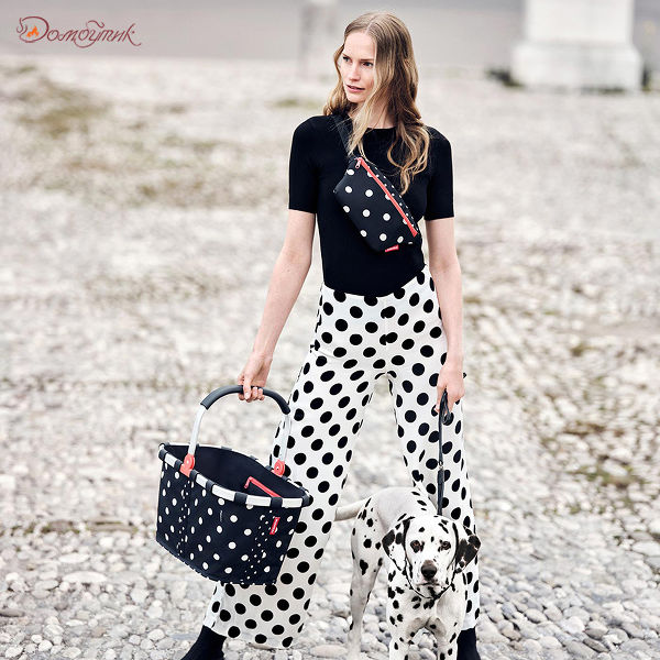 Сумка поясная beltbag S mixed dots - фото 3