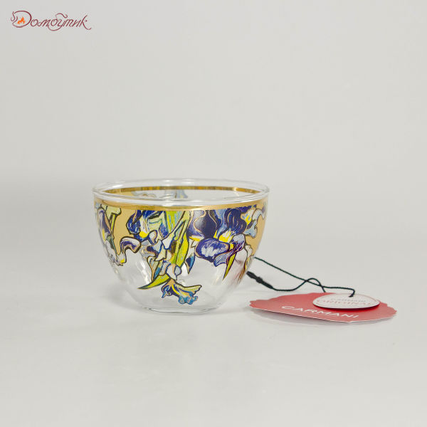 Чашка с блюдцем стекл. Ирисы (В. Ван Гог) в подарочной упаковке - фото 4