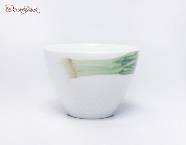 Чашка чайная с блюдцем Noritake "Овощной букет.Зелёный лук" 210мл - фото 5