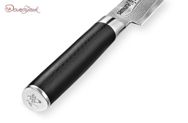 Нож кухонный "Samura DAMASCUS" универсальный 125 мм, дамаск 67 слоев - фото 6