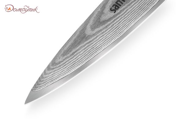 Нож кухонный "Samura DAMASCUS" универсальный 150 мм, дамаск 67 слоев - фото 2