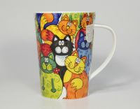 Кружка "Разноцветные кошки" 500 мл, DUNOON - фото 1
