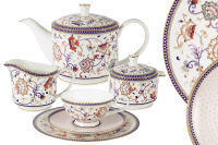 Чайный сервиз Королева Анна 21 предмет на 6 персон - фото 1