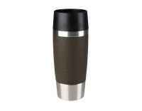 Термокружка TRAVEL MUG, 0.36л, коричневая - фото 1