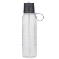 Бутылка для воды Dot Active 750 мл серая - фото 1