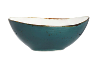 Салатник "яйцо" Rustics , 17,5х22 см, синий, - фото 1