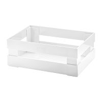 Ящик для хранения Tidy & Store S 22,4х5,4х8,7 см белый - фото 1