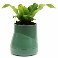 Горшок цветочный Hill Pot, большой, зеленый - фото 1
