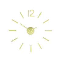Часы настенные Blink латунь - фото 1
