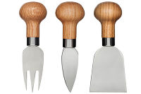 Набор ножей для сыра Nature, 3 шт, SagaForm  - фото 1