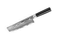 Нож кухонный "Samura DAMASCUS" накири 167 мм, G-10, дамаск 67 слоев - фото 1