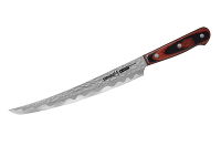 Нож кухонный "Samura KAIJU" для нарезки, слайсер Tanto 230  мм, AUS-8, дерево - фото 1