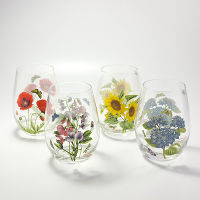 Набор стаканов для воды Portmeirion "Ботанический сад","Цветы" 570мл, ассорти, 4 шт - фото 1