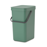 Встраиваемое мусорное ведро Sort & Go (12 л), Темно-зеленый - фото 1