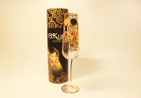Бокал для шампанского "Поцелуй" (Г.Климт), 0,22л - фото 1