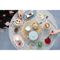 Тарелка сервировочная Cafe Concept 19,6х12,5 см темно-серая - фото 3