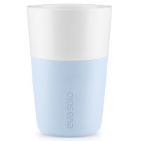 Набор чашек для латте 2 шт 360 мл голубой - фото 2