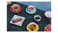 Чашка чайная с блюдцем Wedgwood Вандерласт Малина 150мл - фото 4