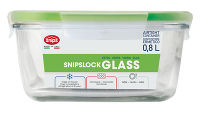 Контейнер прямоугольный SNIPS 800мл, стекло, зелёный - фото 3