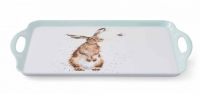 Поднос прямоугольный с ручками Pimpernel Забавная фауна Заяц и пчела 48х29,5см, пластик - фото 2