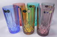 Набор стаканов для воды 350мл "BRIXTON COLOR" 6 цветов, 6 шт. - фото 3