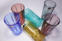 Набор стаканов для воды 350мл "BRIXTON COLOR" 6 цветов, 6 шт. - фото 4