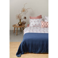 Комплект постельного белья из сатина с принтом Воздушный цветок из коллекции Prairie, 200х220 см - фото 2