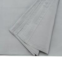 Скатерть классическая серого цвета из хлопка из коллекции Essential, 180х260 см - фото 3