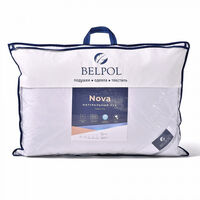 Классическая подушка Nova 50х70 см<br />Серый пух в тике - фото 3
