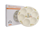 Подставка для 6 яиц Royal Classics Spring Bunnies 18*2 см - фото 3