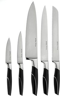 Набор ножей Arthur Price Кухня 5 шт, в деревянном блоке - фото 3
