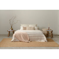 Комплект постельного белья из сатина кремового цвета из коллекции Essential, 200х220 см - фото 2
