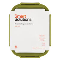 Контейнер для запекания, хранения и переноски продуктов в чехле Smart Solutions, 640 мл, зеленый - фото 10
